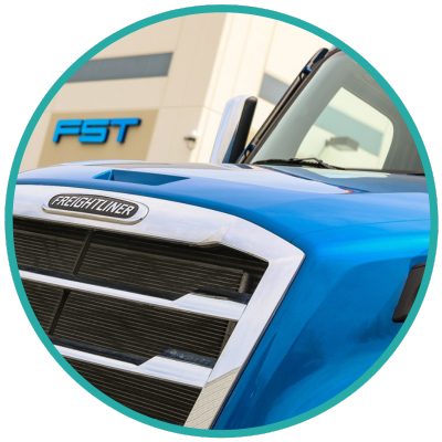 Shipping Truck with FST Office
